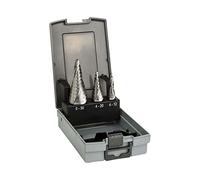 Bosch Set de brocas escalonadas HSS, 3 unidades (4–12/4–20/6–30 mm) – Pack de 1