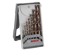 Bosch 2 608 589 296 - Set de 7 brocas para metal Mini X-Line HSS-Co, 135° - 2; 3; 4; 5; 6; 8; 10 mm (pack de 7)