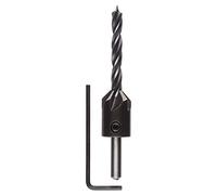 Bosch Broca en espiral 2 608 596 393 para madera con avellanador 6 mm