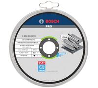 Bosch Disco de corte Standard for Inox WA 60 T BF 125 mm 22,23 mm 1,0 mm (pack de 10)