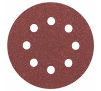 Bosch 2 608 605 105 - Hoja de lija, paquete de 5 uds. - 115 mm, 80 (pack de 5)