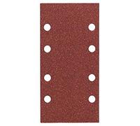 Bosch Hojas lijadoras 2 608 605 304 – 93 x 186 mm, grano 80 – Juego de 10 hojas