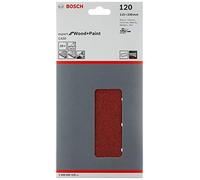 Bosch 2 608 605 318 - Juego de 10 hojas lijadoras (115 x 230 mm, 120)