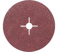Bosch 2 608 605 484 - Disco lijador de fibra para amoladora angular, corindón - 180 mm, 22 mm, 24 (pack de 1)