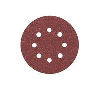 Bosch 2 608 605 642 - Pack de 5 hojas de lija (125 mm, 80)