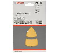 Bosch 2 608 607 405 - Juego de 10 hojas lijadoras (102 x 62, 93 mm, 180)