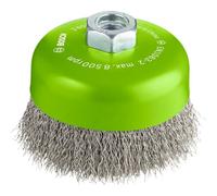 Bosch 2 608 622 103 - Cepillo (tipo vaso), inoxidable - 100 mm, 0,3 mm, M14 (pack de 1)