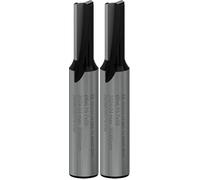 Bosch 2 608 628 379 - Fresas de ranurar - 8 mm, D1 6 mm, L 16 mm, G 48 mm (pack de 1) (Paquete de 2)