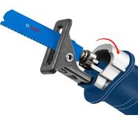 Bosch 2 608 657 394, Hoja para sierra de calar, para cortar tubos, perfiles, láminas (grosor medio), láminas gruesas, bimetálica, 14+18 dientes, 1,4 mm, 1,8 mm