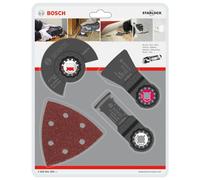 Bosch 2 608 661 694 - Set universal, 23 piezas - ACZ 85 EB (1x); AIZ 28 EB (1x); ATZ 52 SFC (1x); Schleifblatt (20x) (pack de 23)