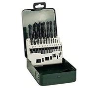 Bosch 2 609 255 032 - Pack de 19 brocas para metal HSS-R, DIN 338