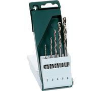 Bosch Juego de 5 brocas para metal 2 609 255 127 HSS-G vástago de inserción hexagonal
