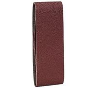 Bosch 2 609 256 199 - Juego de hojas de lija de 3 piezas para lijadora de banda, calidad roja (pack de 3)