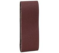 Bosch 2 609 256 207 - Juego de hojas de lija de 3 piezas para lijadora de banda, calidad roja (pack de 3)