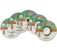 Bosch 2 609 256 335 - Juego de 5 discos de tronzar, acodado para piedra