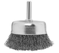Bosch 2 609 256 517 - Cepillos de vaso para taladradoras, alambre ondulado, 70 mm