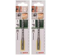 Bosch 2 609 256 911 - Broca multiuso SDS-Quick (Paquete de 2)