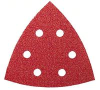 Bosch 2 609 256 A51 - Juego de hojas de lija de 5 piezas para lijadora Delta