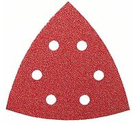 Bosch 2 609 256 A52 - Juego de hojas de lija de 5 piezas para lijadora Delta