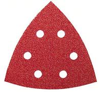 Bosch 2 609 256 A53 - Juego de hojas de lija de 5 piezas para lijadora Delta