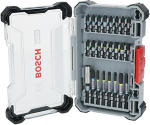 Bosch 24x Set de puntas de atornillar PRO Impact, 24 unidades | 200 x 107 mm, Professional Accesorios Atornillador, Taladro/atornilladores perforadores