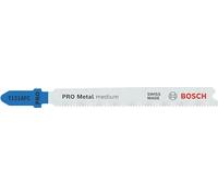 Bosch Pro Hoja de sierra de calar T121AFC – 25 unidades, 92 mm, para chapas de acero
