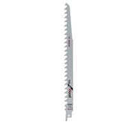 Bosch 25x Hoja de sierra sable Wood fast S1542K | para Leña, Madera fresca, Longitud 240 mm, Professional Accesorios Sierra sable