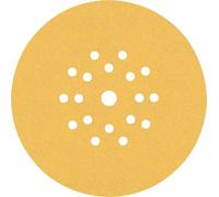 Bosch 25x Papel de lija EXPERT C470 con 19 agujeros | para Pintura sobre madera, Madera dura, Grano 120, Professional Accesorios Lijadora de cartón-yeso