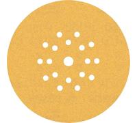 Bosch 25x Papel de lija EXPERT C470 con 19 agujeros | para Pintura sobre madera, Madera dura, Grano 150, Professional Accesorios Lijadora de cartón-yeso