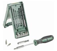 Bosch 2607017654 Juego de brocas y puntas Mini X-Line de 14 piezas + portapuntas para destornillador