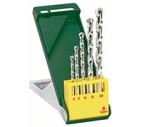 Bosch 2607019438 - Set con 5 brocas para piedra