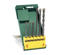 Bosch 2607019447 - Set con 6 brocas SDS-plus para martillos perforadores ligeros