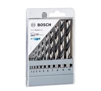 BOSCH 2608577348 Broca Espiral para Metal HSS Set PointTeQ, DIN 338, 10 Piezas, 0 W, 0 V