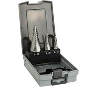 BOSCH 2608587426: Juego de brocas escalonadas HSS Bosch, de 3 piezas