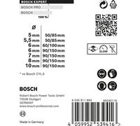 Bosch Professional 7 x Set de brocas Expert CYL-9 MultiConstruction, para Hormigón, 5-10 mm, Accesorios Taladro de impacto rotativo