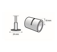Bosch 2615040932 - disco de corte (24 mm, 409 f.dremel m.395/395)