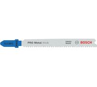 Bosch Hojas para sierra de calar T121BFC – 3 hojas Pro Metal Thick (para chapas)