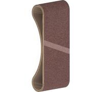 Bosch 3x Banda de lija PRO X440 para lijadoras | para Pintura sobre madera, Madera dura, mm, Grano 80, Professional Accesorios Lijadora de banda