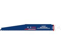 Bosch 3x Hoja EXPERT Multi Material S1159XHM (para Hierro fundido, Madera con metal, Longitud 225 mm, Professional Accesorios Sierra sable)