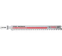 Bosch 3x Hoja Sierra Calar EXPERT MultiMat T367XHM | para Madera con metal duro, Acero resistente, Longitud 132 mm, Professional Accesorios Sierra de calar