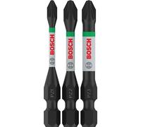 Bosch 3x Punta PRO Pozidriv Impact (125 x 50 mm, Professional Accesorios Atornillador, Atornillador)