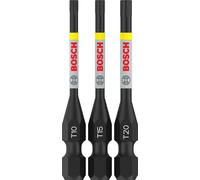 Bosch 3x Punta PRO Torx Impact | Longitud 55, 55, 55 mm, Professional Accesorios Atornillador, Taladro/atornilladores perforadores