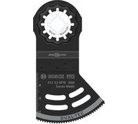 Bosch 5 hojas multimaterial AYZ 53 BPB para herramientas multifunción (para placas de yeso, madera con clavos, ancho 53 mm, herramienta multifunción), Versión actual