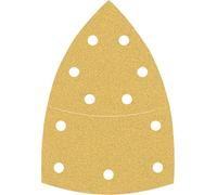 Bosch 50 hojas de lija Expert C470 con 11 agujeros (para pintura sobre madera, madera dura, diámetro de 102 mm, grano 40, accesorio profesional)