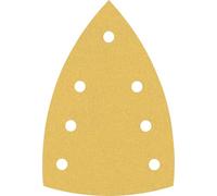 Bosch 50 hojas de lija Expert C470 con 7 agujeros (para pintura sobre madera, madera dura, diámetro de 100 x 150 mm, grano 120, accesorio profesional)