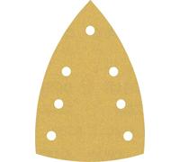 Bosch 50 hojas de lija Expert C470 con 7 agujeros (para pintura sobre madera, madera dura, diámetro de 100 x 150 mm, grano 180, accesorio profesional)