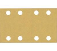 Bosch 50 hojas de lija Expert C470 con 8 agujeros (para pintura sobre madera, madera dura, diámetro de 80 x 133 mm, grano 180, accesorio profesional lijadora orbital)