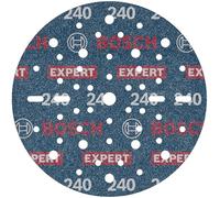 Bosch 50x Disco de lija para láminas EXPERT O780, 150 mm (para Madera dura, Pintura sobre madera, Ø 150 mm, Grano 240, Professional Accesorios Lijadora excéntrica)