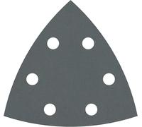 Bosch 5x Hoja de lija PRO F355 para lijadoras delta | para Hormigón, Piedra dura, Ø 93x93 mm, Grano 600, Professional Accesorios Multiherramienta, Lijadora delta