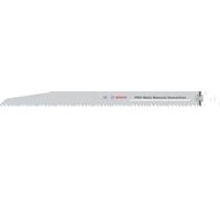 Bosch 5x Hoja de sierra sable PRO Multi Material S1210VF Demolition | para Madera con clavos, Madera de construcción, Longitud 300 mm, Professional Accesorios Sierra sable